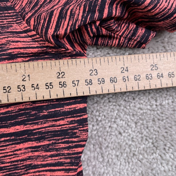 Under Armour Polo Shirt Mens Large Pink Black Heathered Iso Chill Performance - Picture 9 of 11